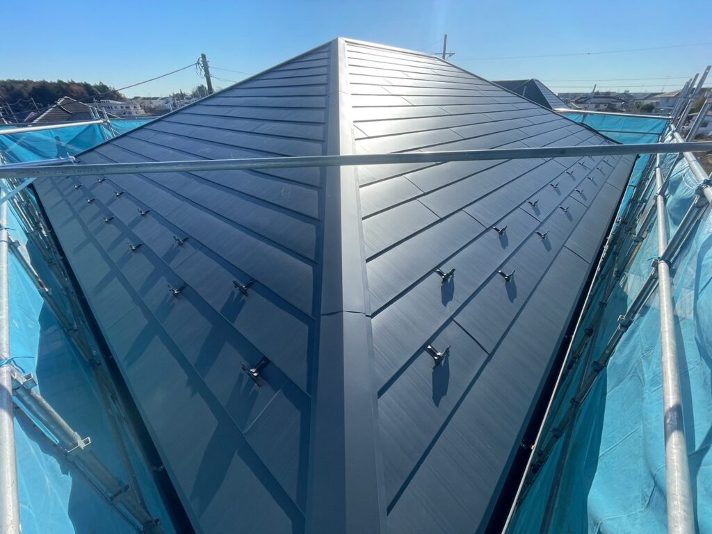 施工完了：北面・西面